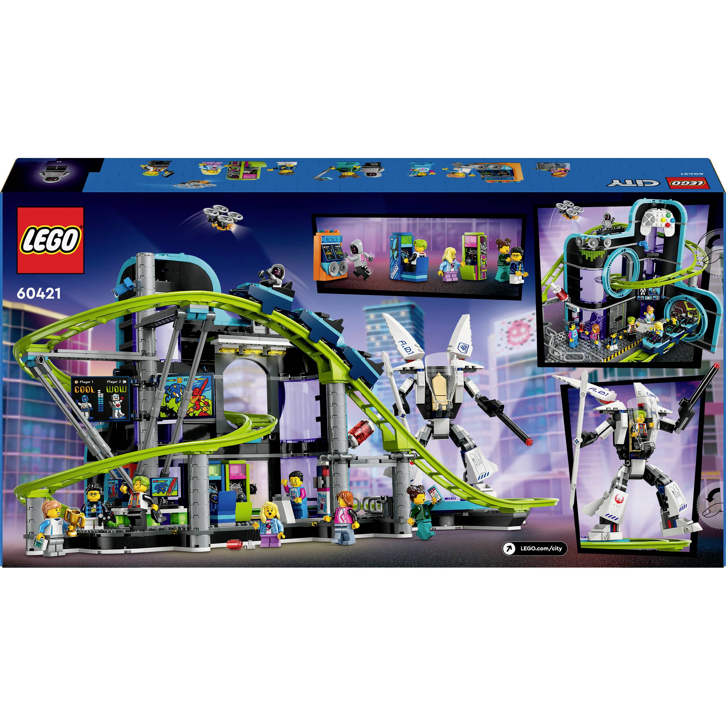 60421 LEGO® CITY Achterbahn mit Roboter-Mech