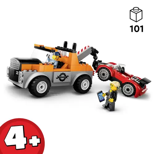60435 LEGO® CITY Abschleppwagen mit Sportauto 60435 LEGO® CITY Abschleppwagen mit Sportauto