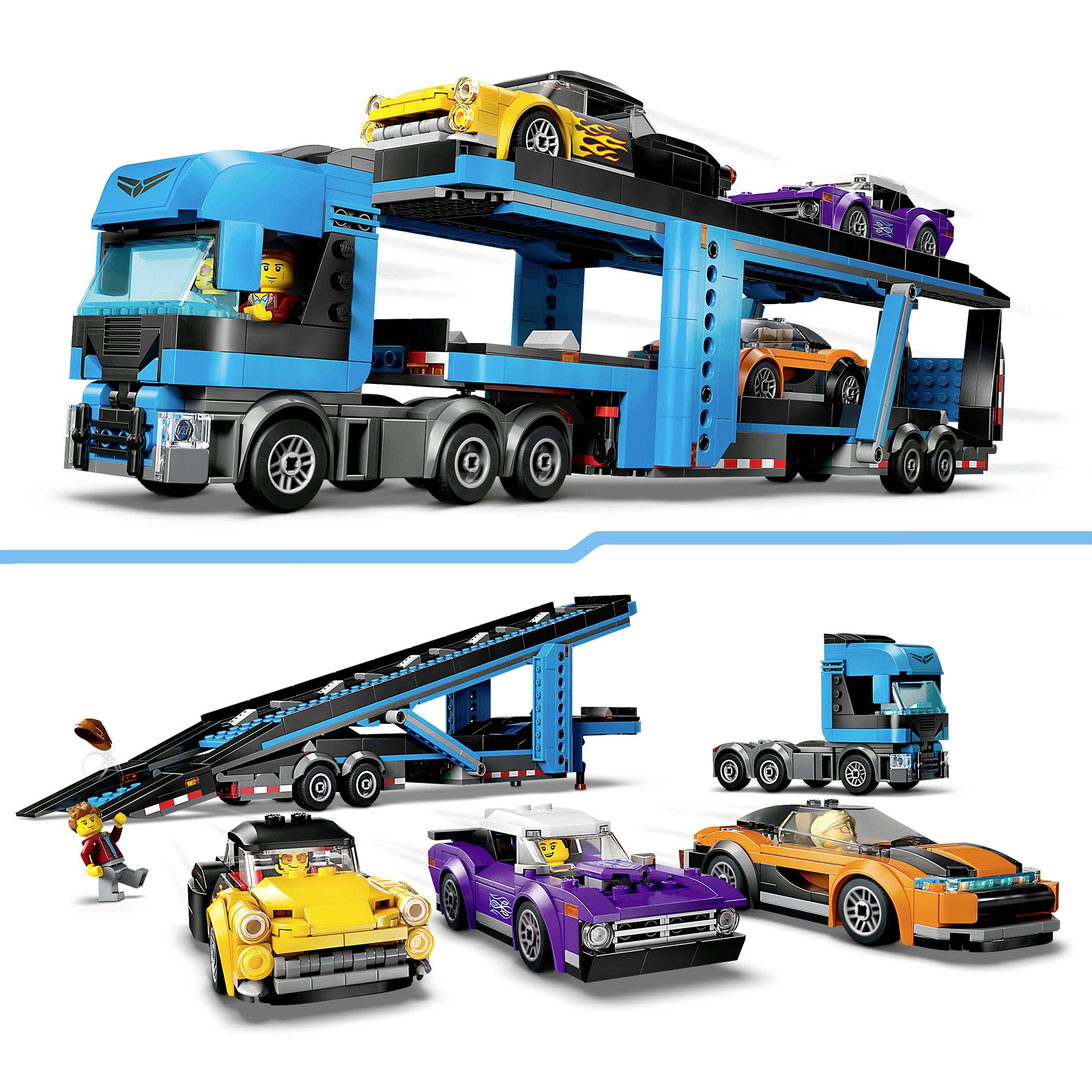 60408 LEGO® CITY Autotransporter mit Sportwagen