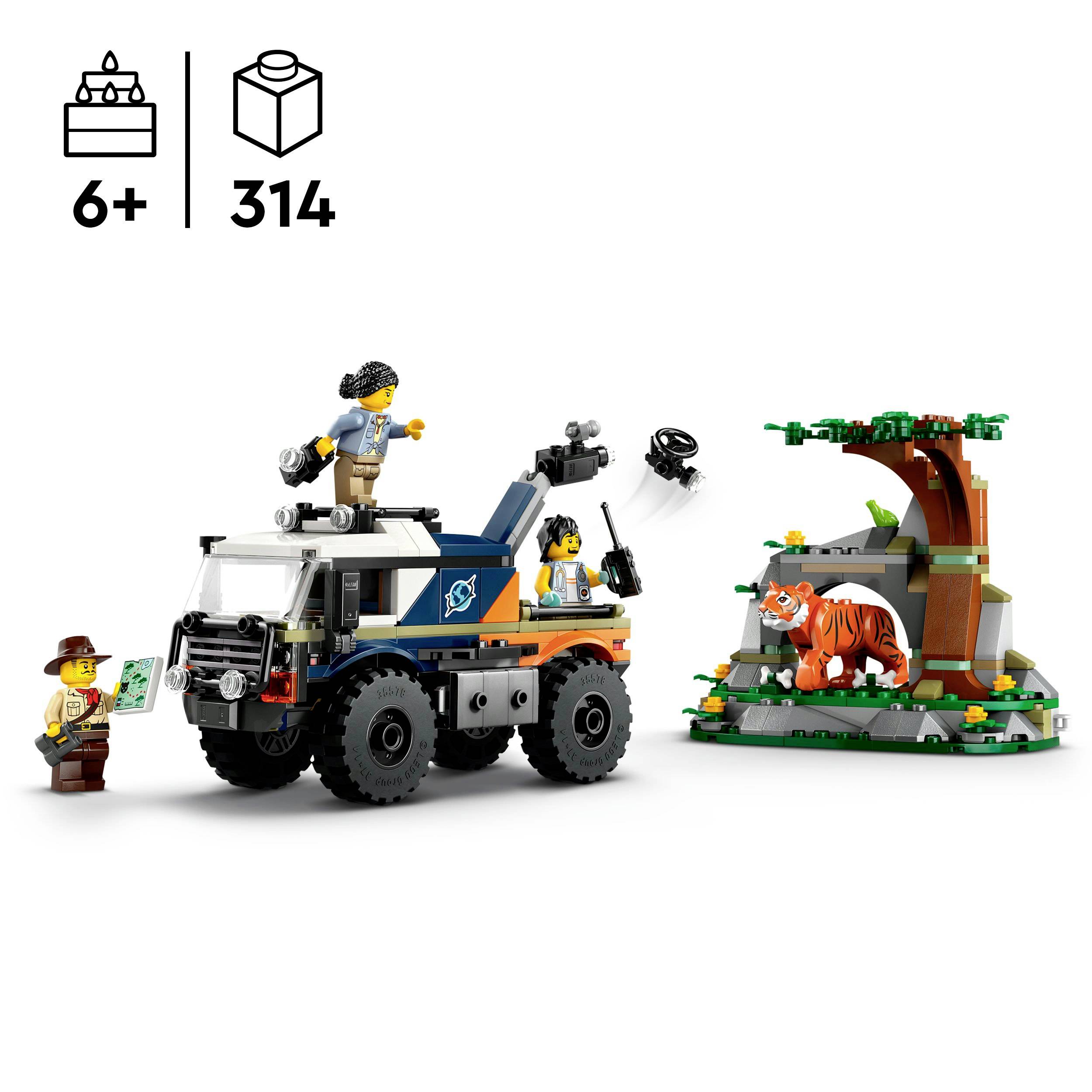 60426 LEGO® CITY Dschungelforscher-Truck