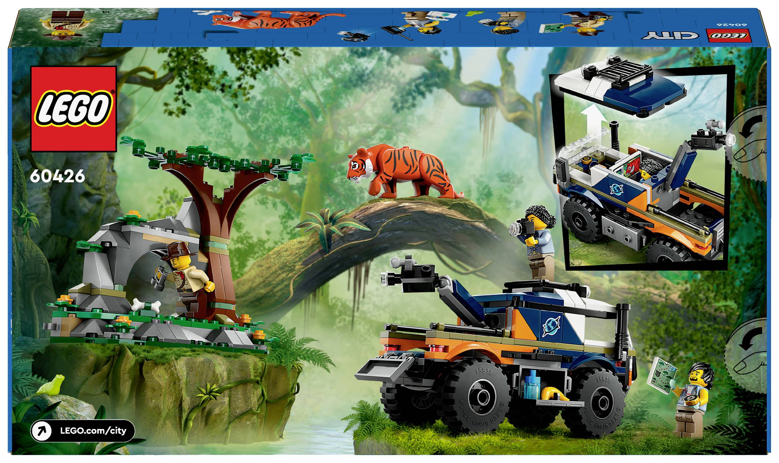 60426 LEGO® CITY Dschungelforscher-Truck