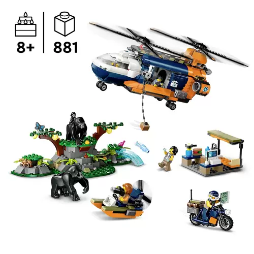 60437 LEGO® CITY Dschungelforscher-Hubschrauber 60437 LEGO® CITY Dschungelforscher-Hubschrauber
