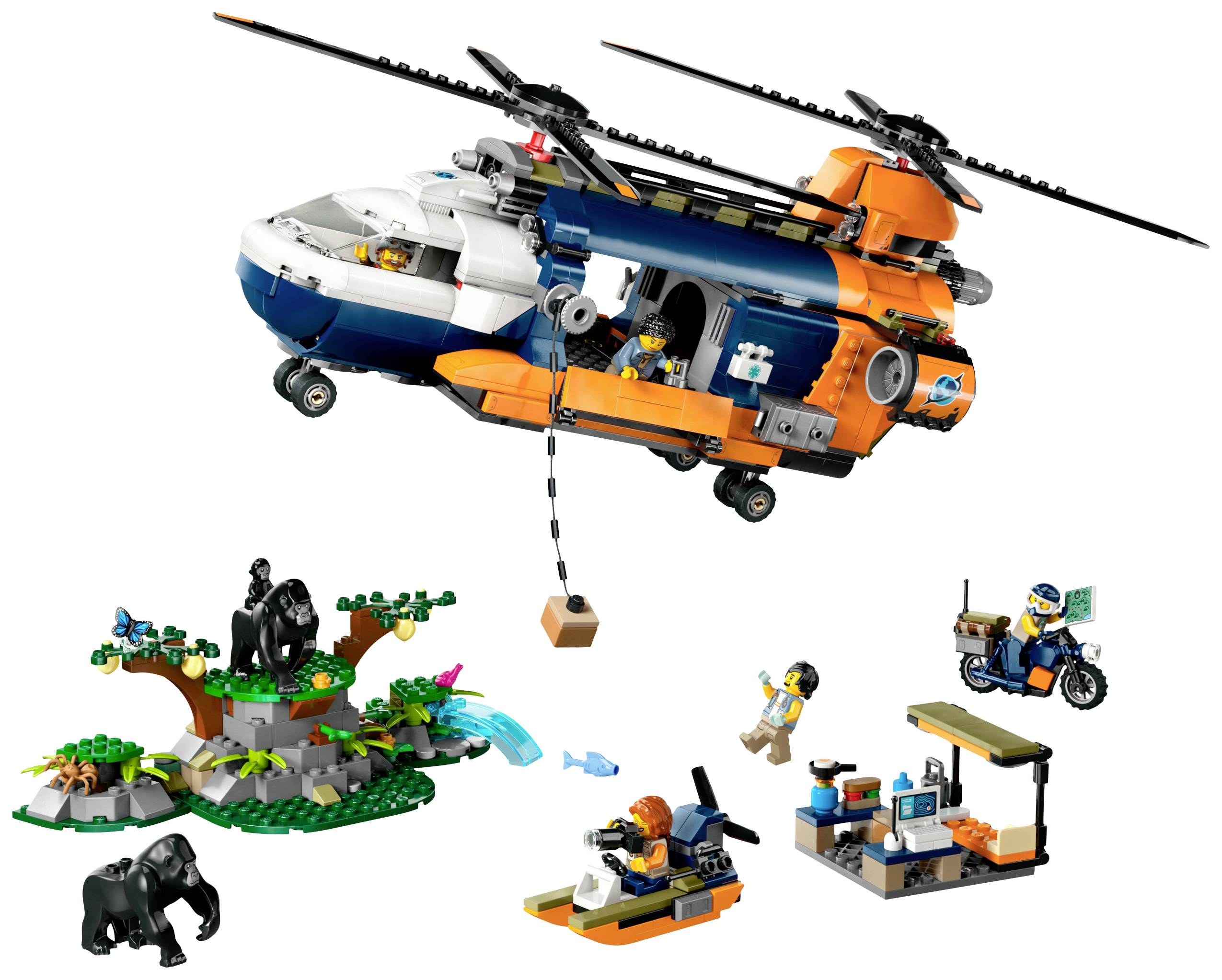 60437 LEGO® CITY Dschungelforscher-Hubschrauber