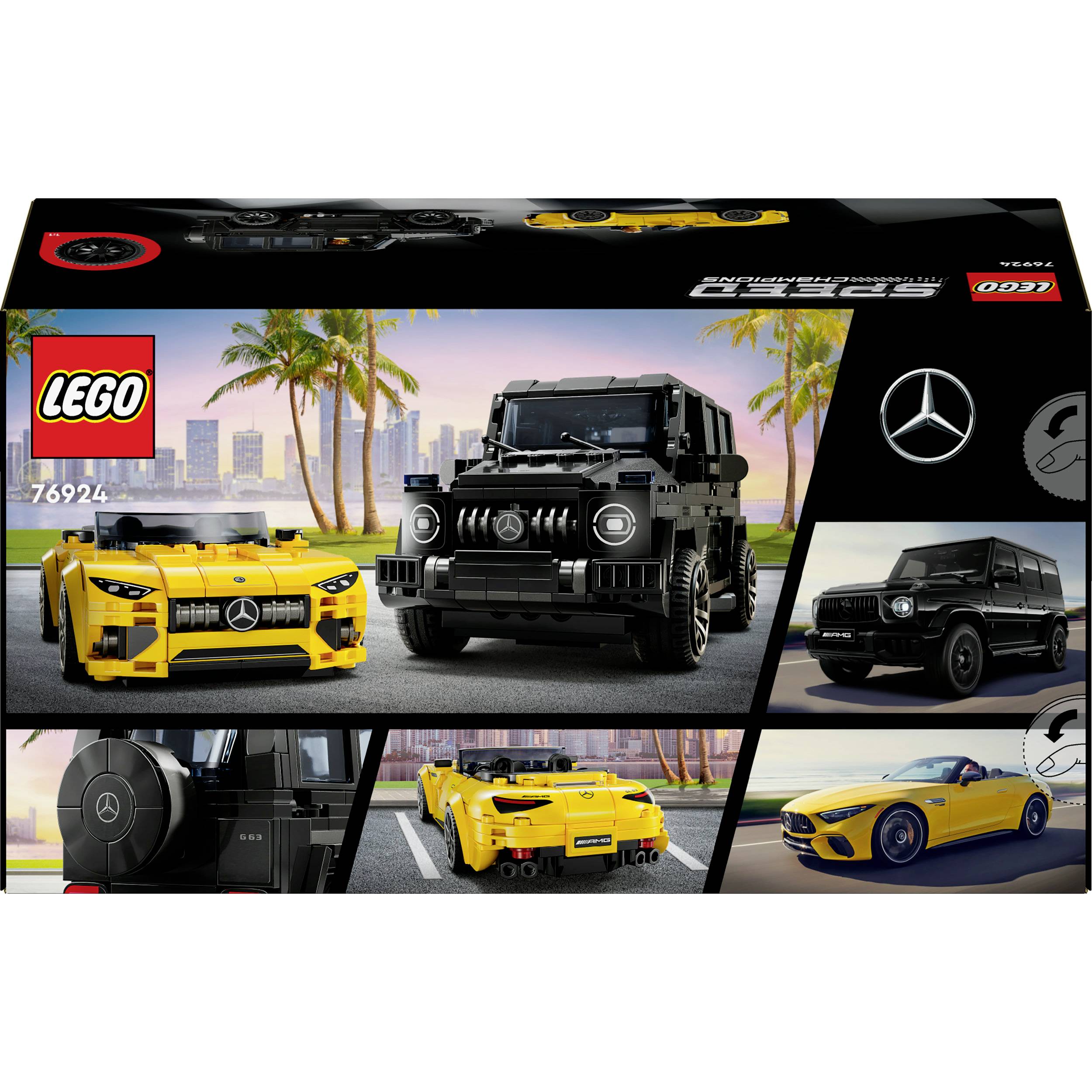 76924 LEGO® SPEED CHAMPIONS Mercedes-AMG G 63 & Mercedes-AMG SL 63
