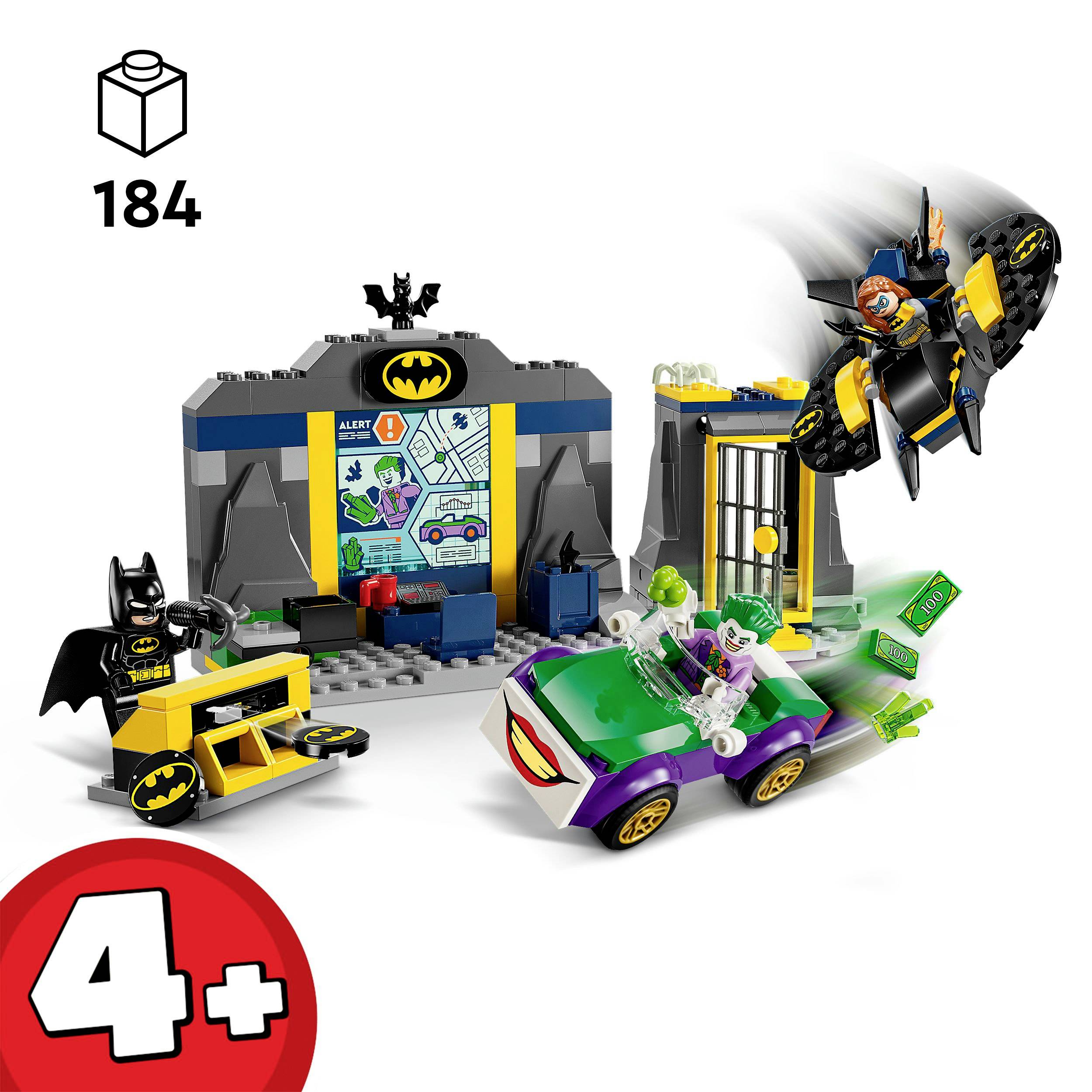 76272 LEGO® DC COMICS SUPER HEROES Bathöhle mit Batman™, Batgirl™ und Joker™