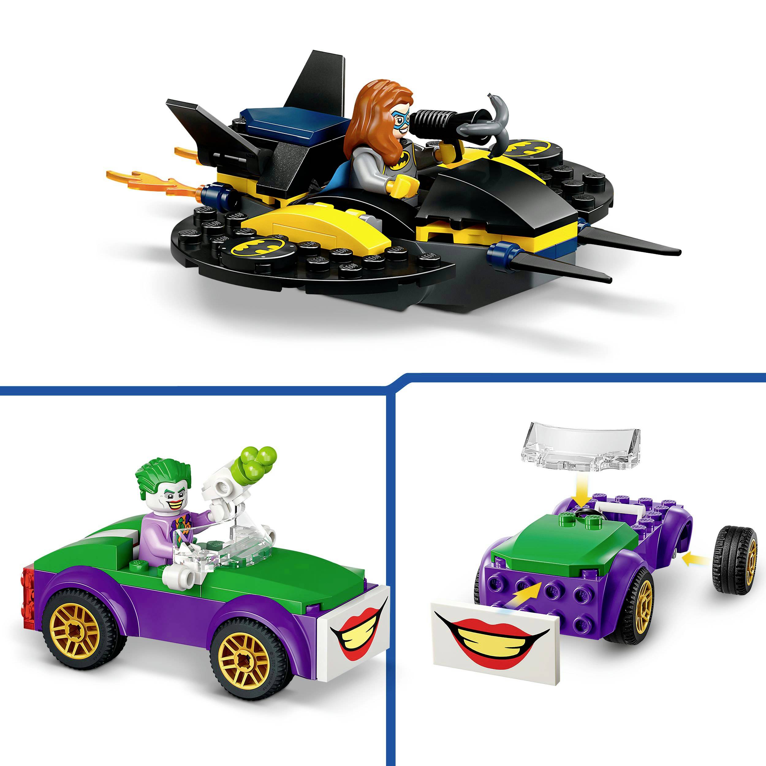 76272 LEGO® DC COMICS SUPER HEROES Bathöhle mit Batman™, Batgirl™ und Joker™