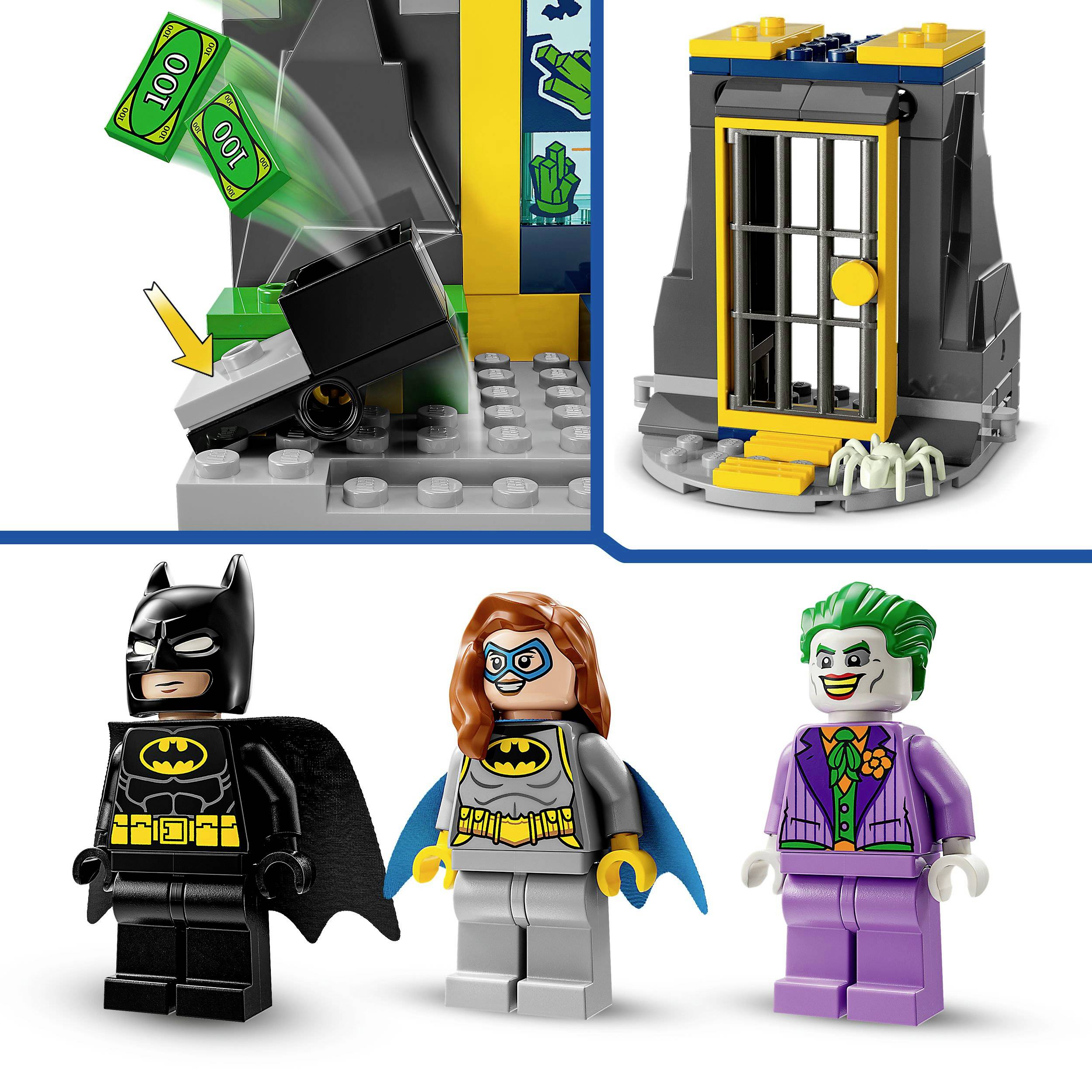 76272 LEGO® DC COMICS SUPER HEROES Bathöhle mit Batman™, Batgirl™ und Joker™