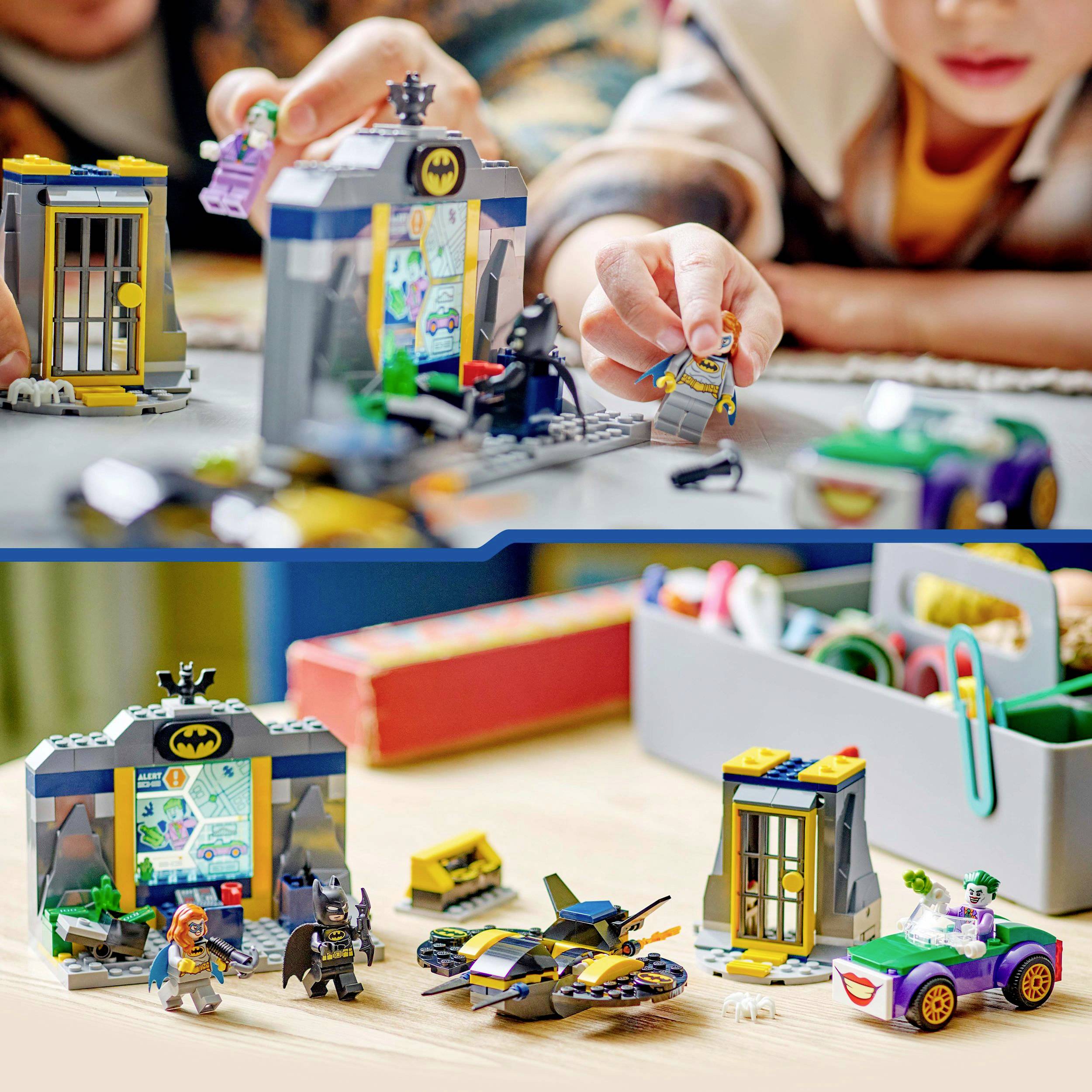 76272 LEGO® DC COMICS SUPER HEROES Bathöhle mit Batman™, Batgirl™ und Joker™