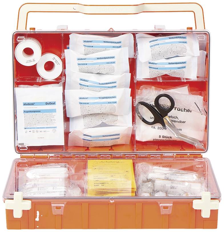 Söhngen 0301400 Erste Hilfe Koffer DIN 13169 452 x 384 x 152 Orange