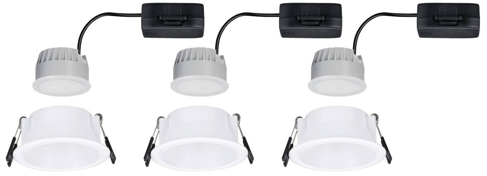 Paulmann 94870 Cole Coin Einbauleuchte LED 6W Weiß