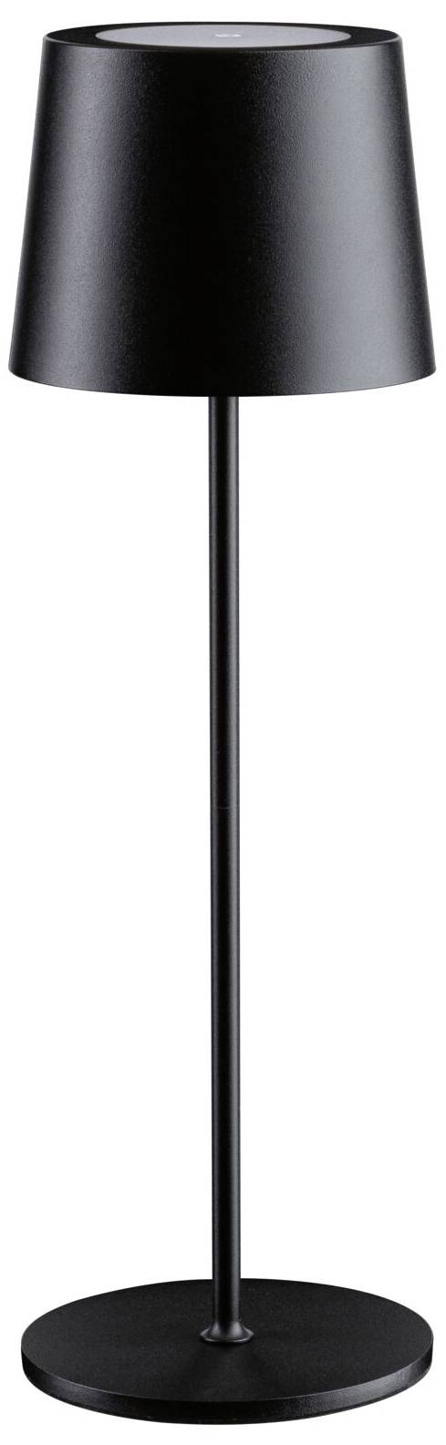 Paulmann 4064161334714 Gilo LED-Akku-Tischlampe 2.8W Schwarz (matt)