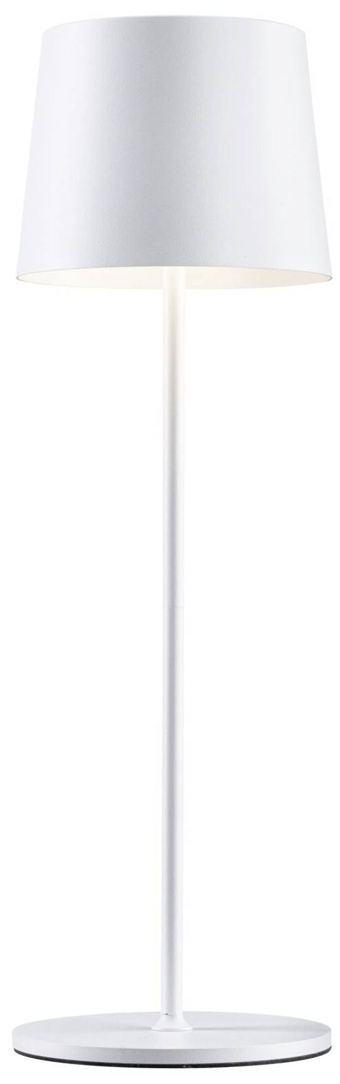 Paulmann 76997 Gilo LED-Außentischlampe 2.8W Warmweiß Weiß (matt)