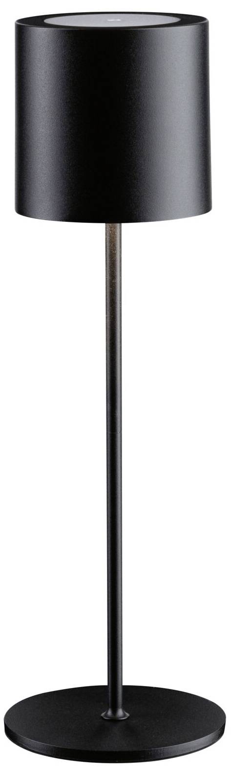 Paulmann 76998 Tuni LED-Akku-Tischlampe 2.8W Warmweiß Schwarz (matt)
