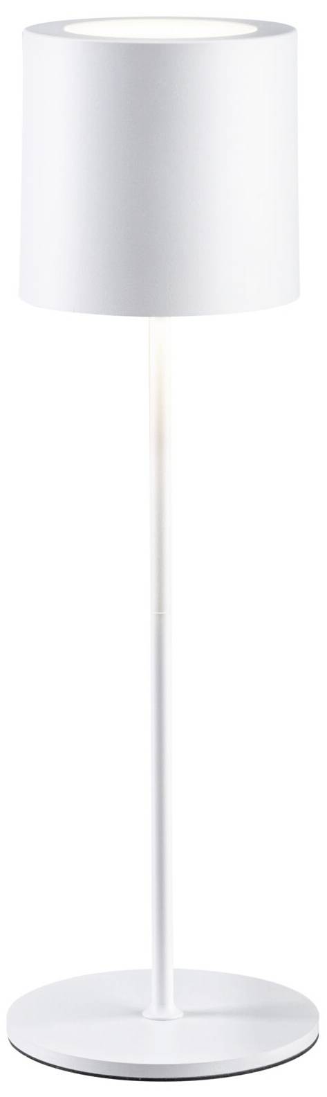 Paulmann 76999 Tuni LED-Akku-Tischlampe 2.8W Warmweiß Weiß (matt)