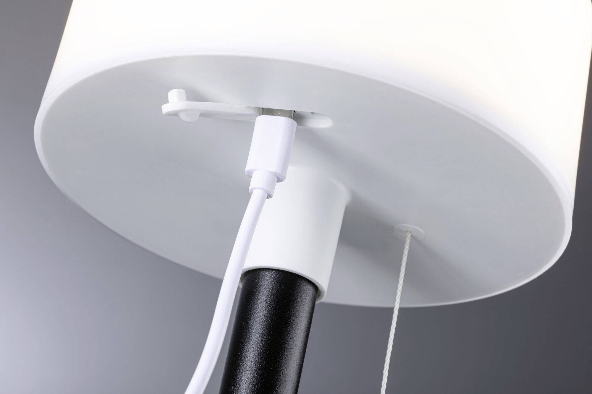 Paulmann 94607 Bartja Solar-Tischlampe 1.6W Warmweiß Schwarz