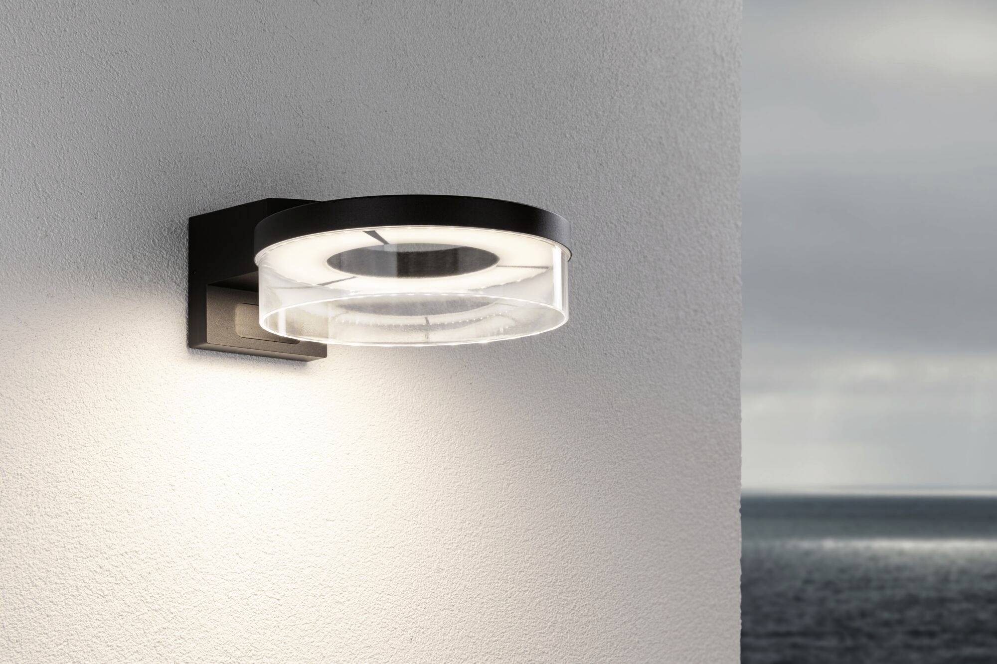 Paulmann Capera 93111 LED-Außenwandleuchte LED 8W Anthrazit