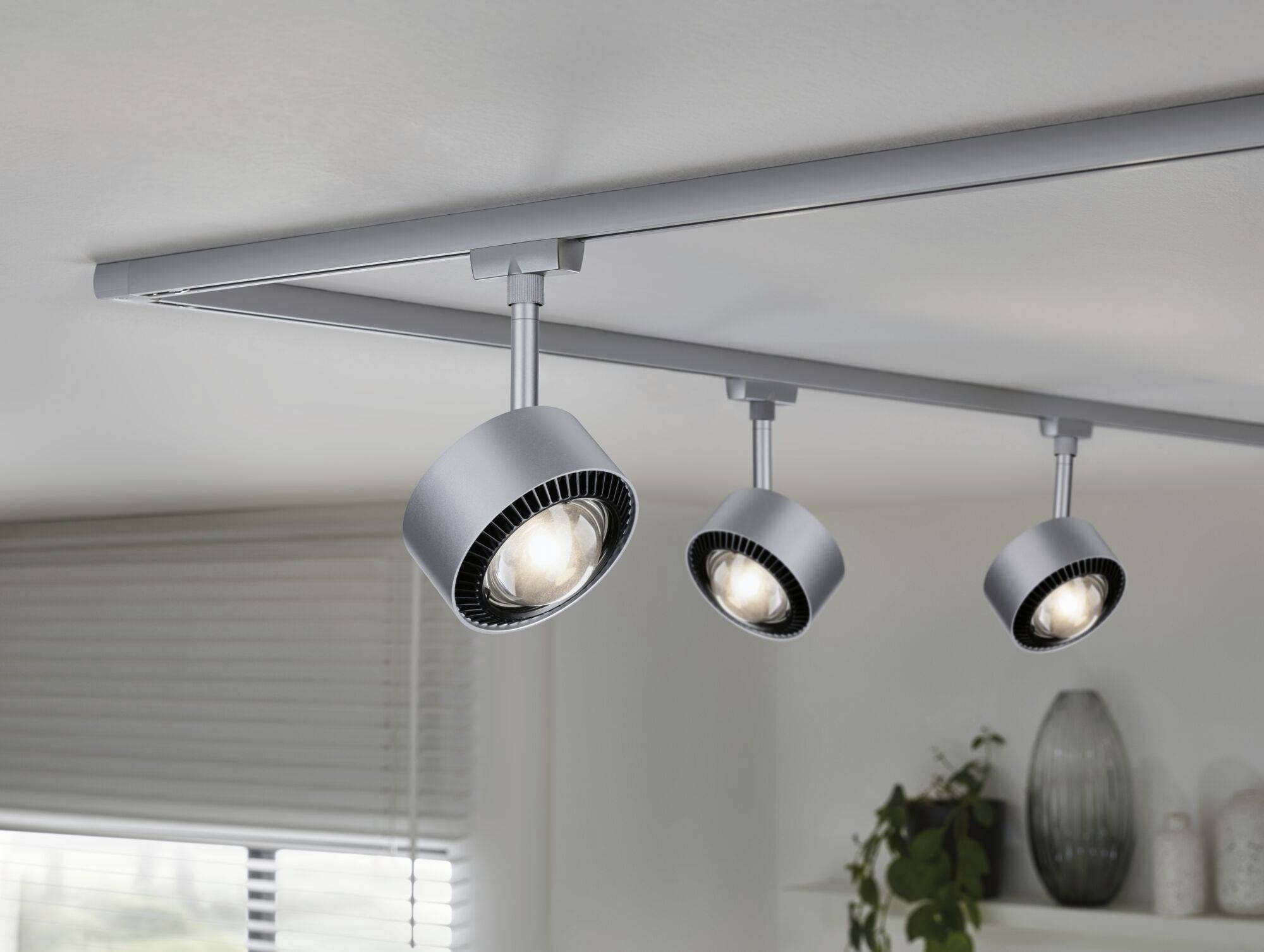 Paulmann Aldan LED-Schienenstrahler URail 8W LED Chrom (matt)