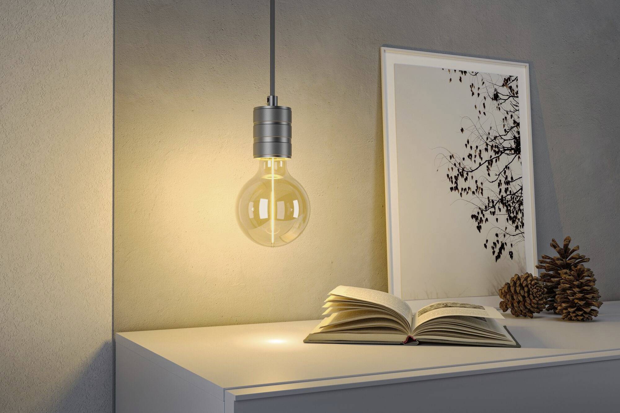 Paulmann 29186 LED E27 Globeform 2.8W (Ø x H) 95mm x 138mm 1St.