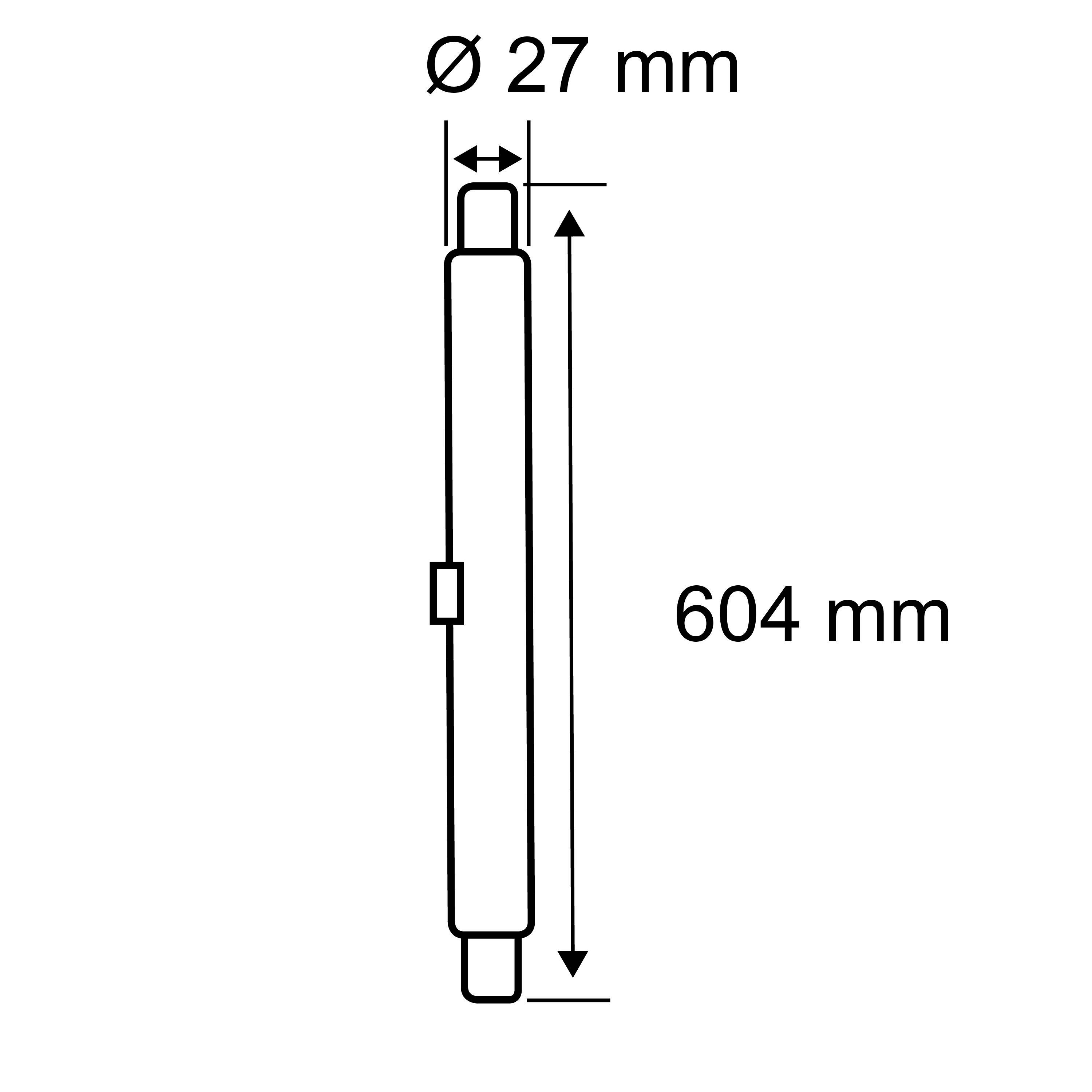 Paulmann LED-Röhre EEK: F (A - G) G13 T8 11W Neutralweiß (Ø) 27mm 1St.