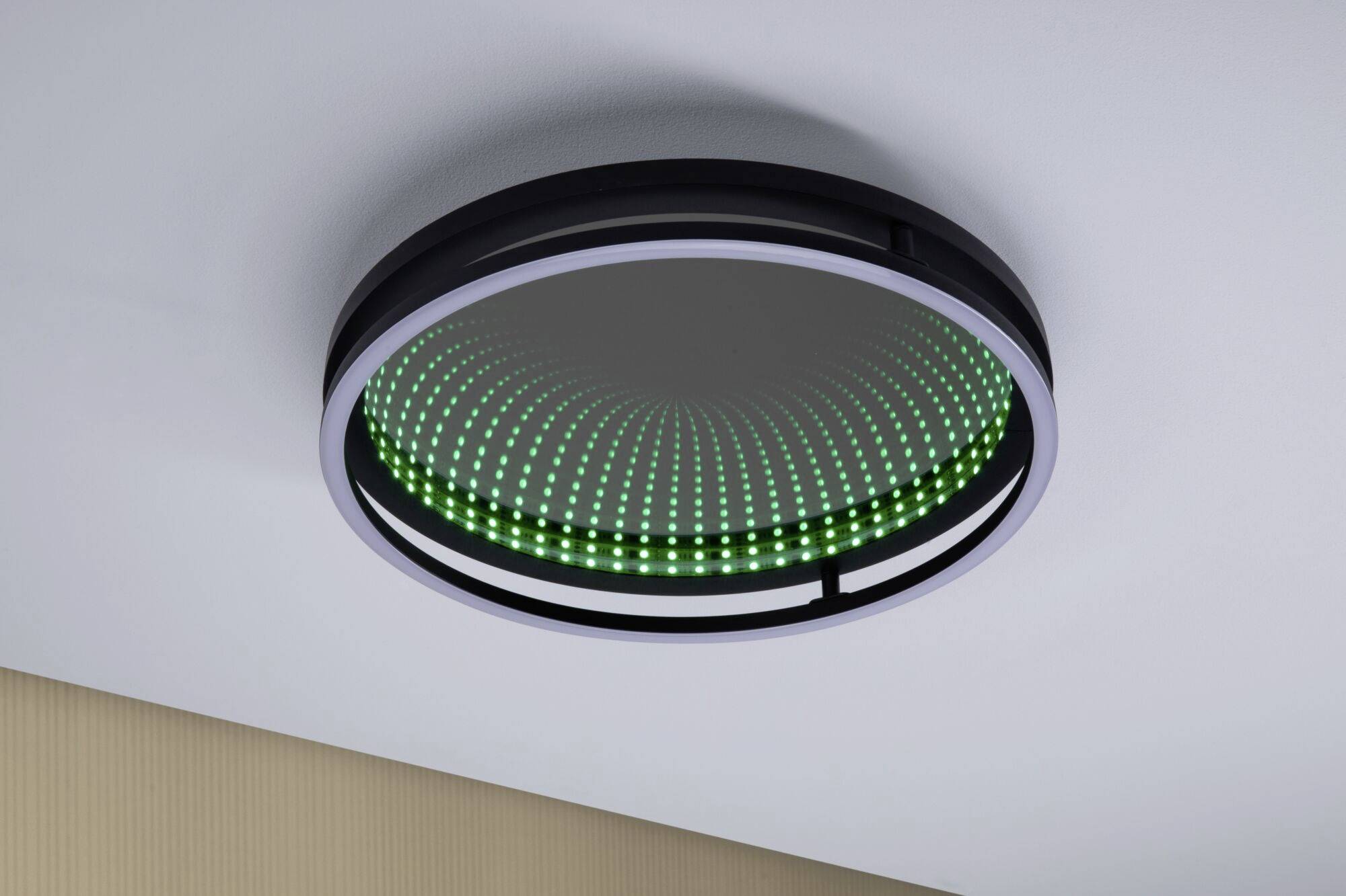 Paulmann 71056 Spaceglow LED-Deckenleuchte LED 34.5W Schwarz (matt)