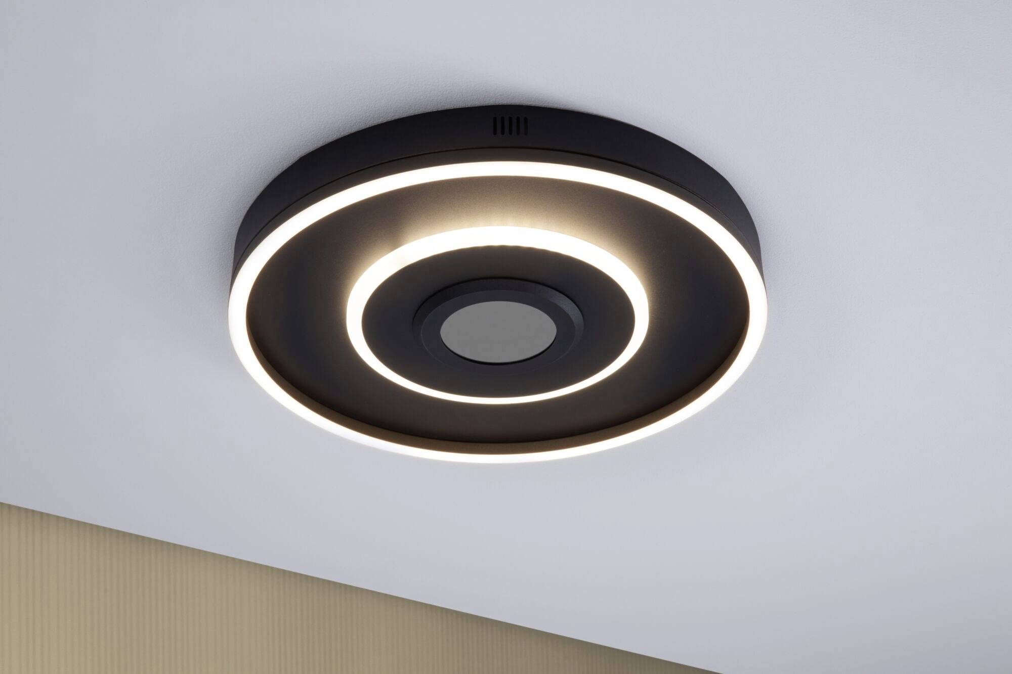 Paulmann 71039 Spaceglow LED-Deckenleuchte LED 22W Schwarz (matt)