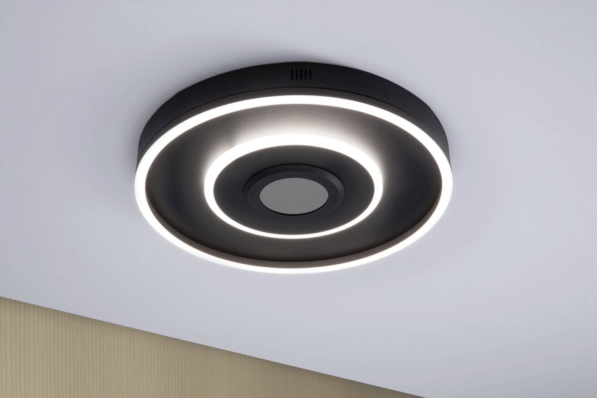 Paulmann 71039 Spaceglow LED-Deckenleuchte LED 22W Schwarz (matt)