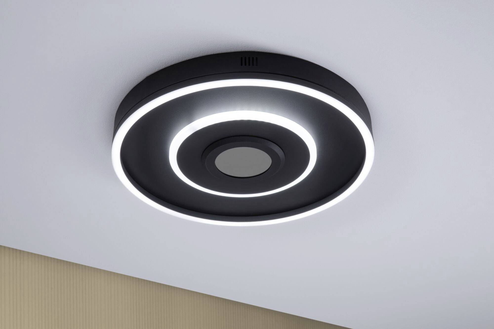 Paulmann 71039 Spaceglow LED-Deckenleuchte LED 22W Schwarz (matt)