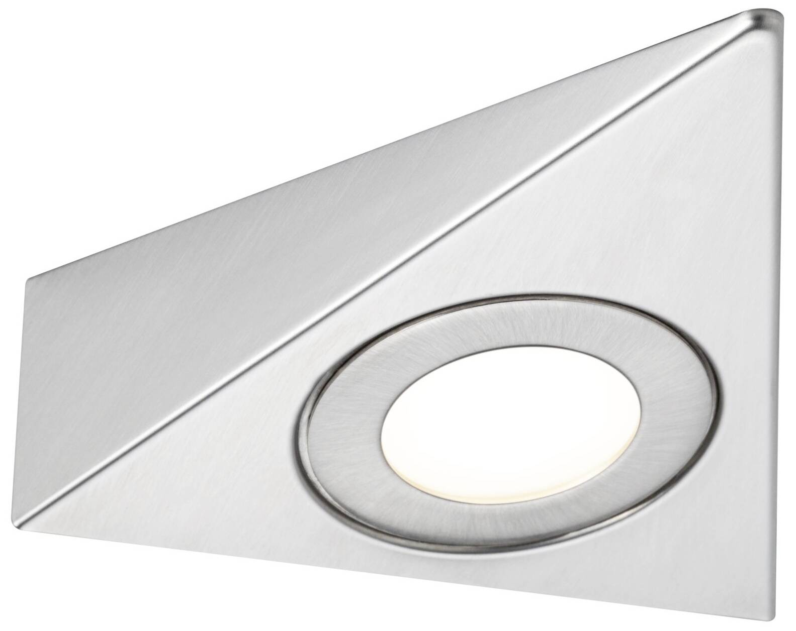 Paulmann Trias LED-Aufbauleuchte 2.7W Warmweiß Eisen (gebürstet)