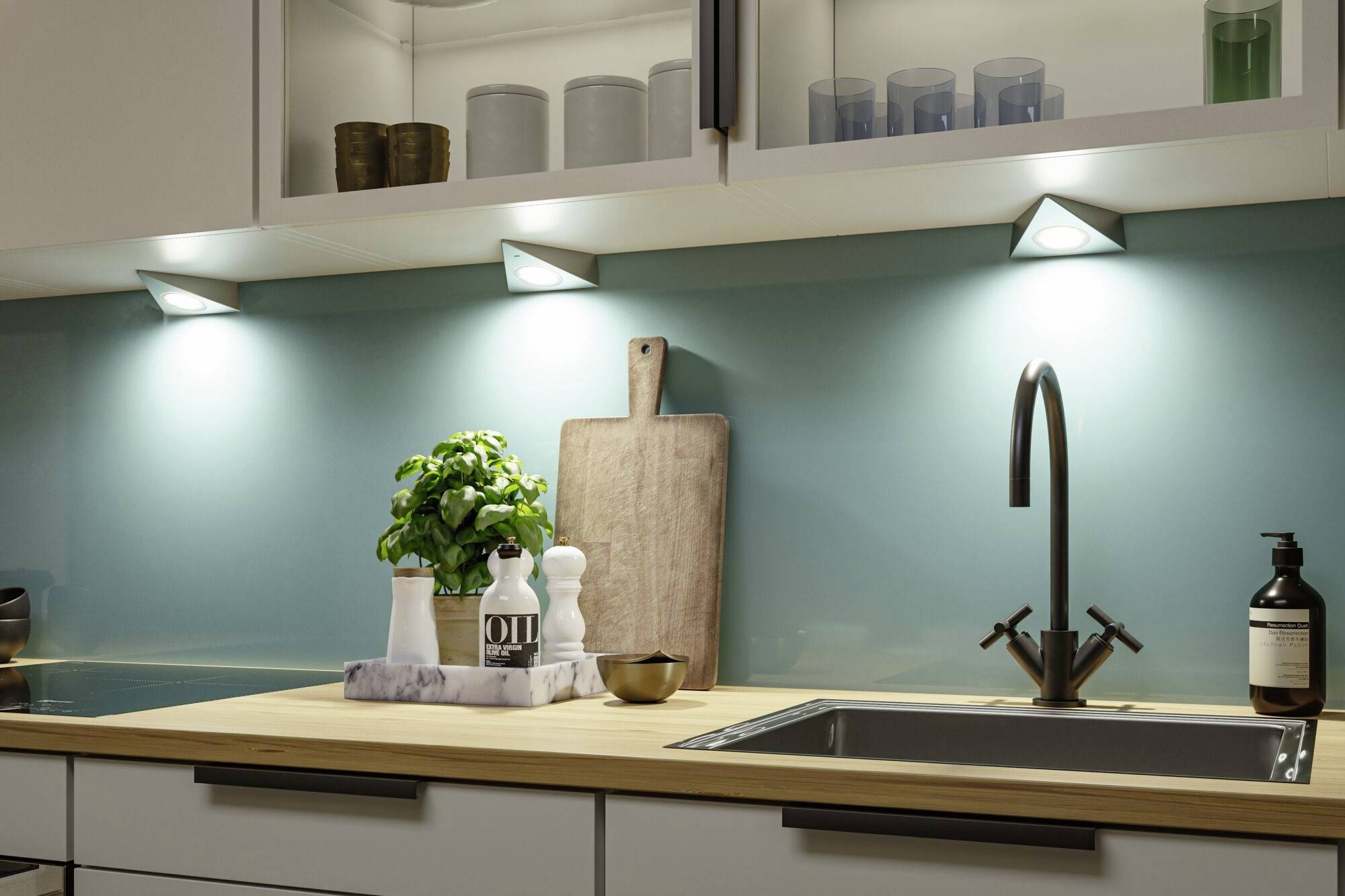 Paulmann Trias LED-Aufbauleuchte 2.7W Neutralweiß Eisen (gebürstet)