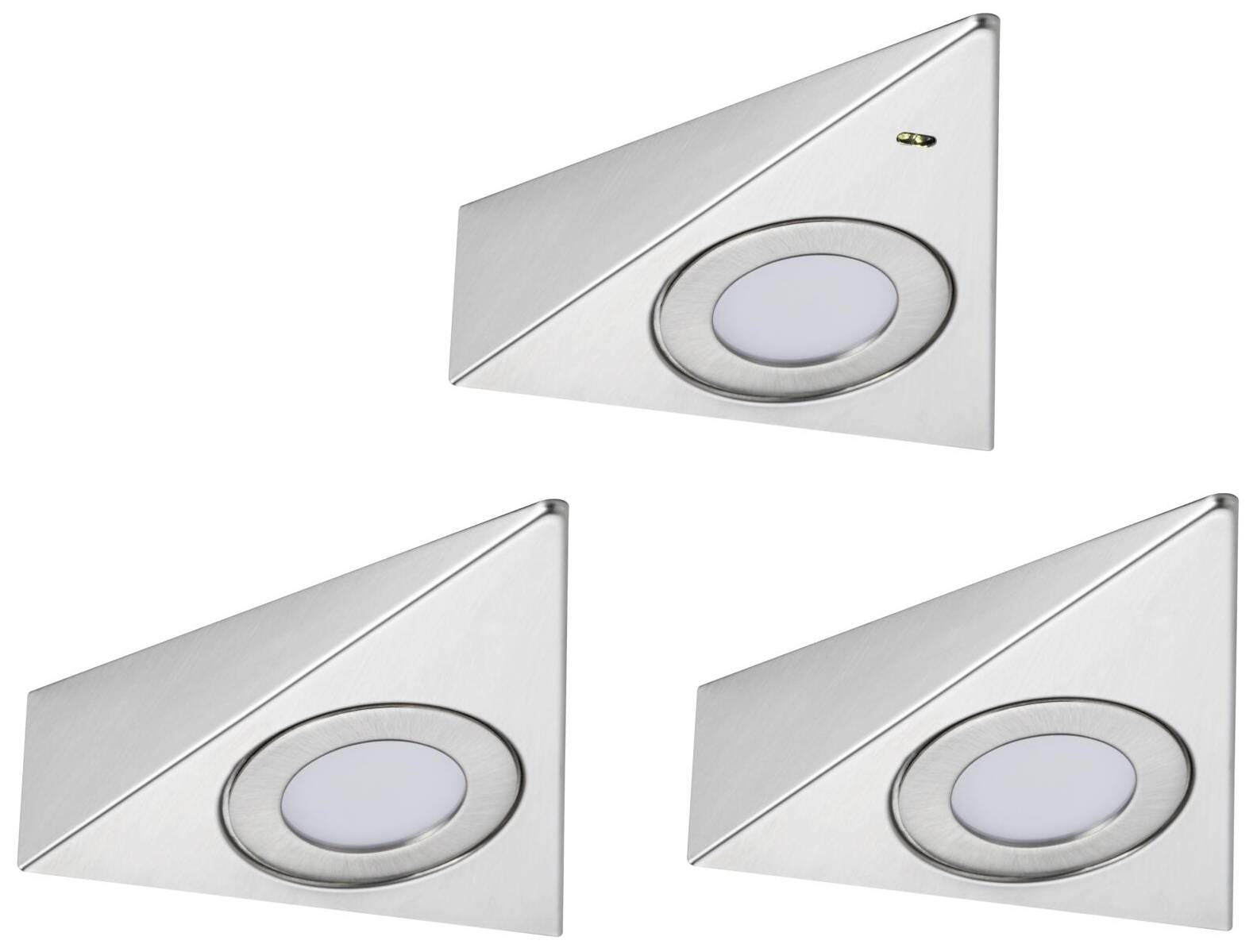 Paulmann Trias LED-Aufbauleuchte 2.7W Neutralweiß Eisen (gebürstet)