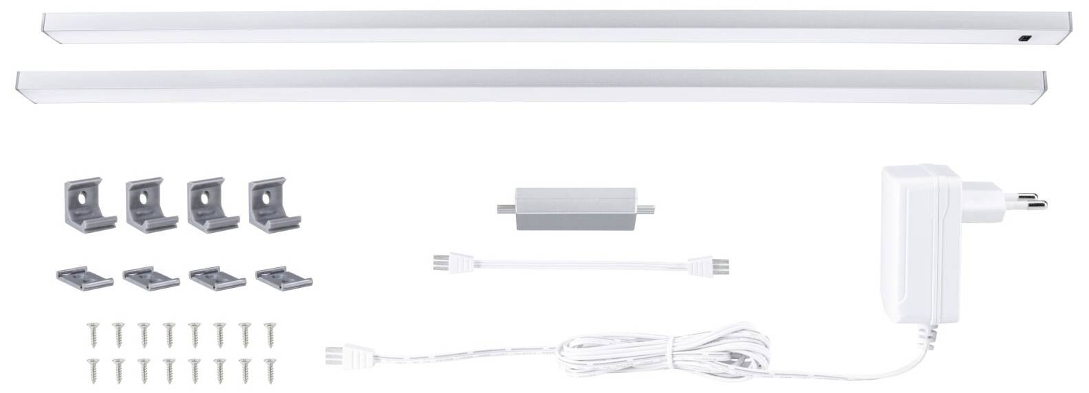 Paulmann Inline LED-Unterbauleuchte-Basisset 6W Warmweiß Chrom (matt)