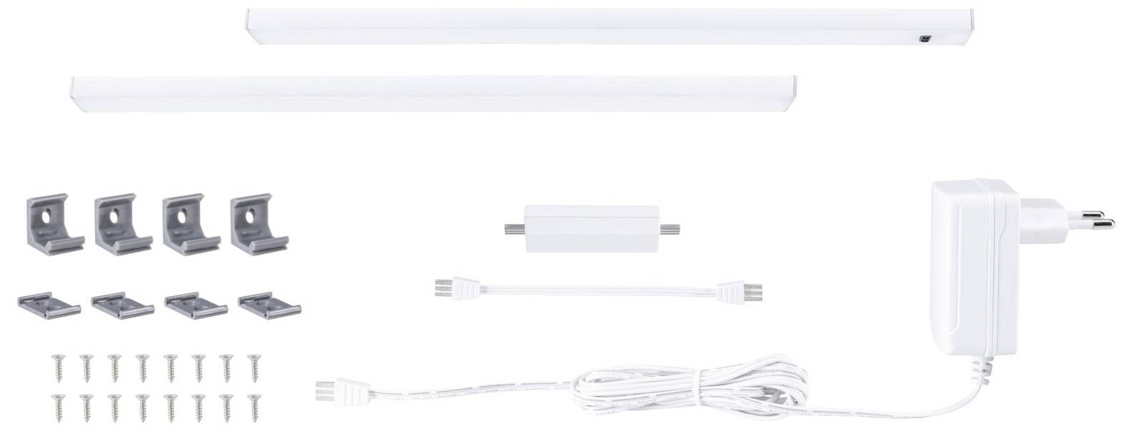 Paulmann Inline LED-Unterbauleuchte-Basisset 4W Warmweiß Weiß (matt)