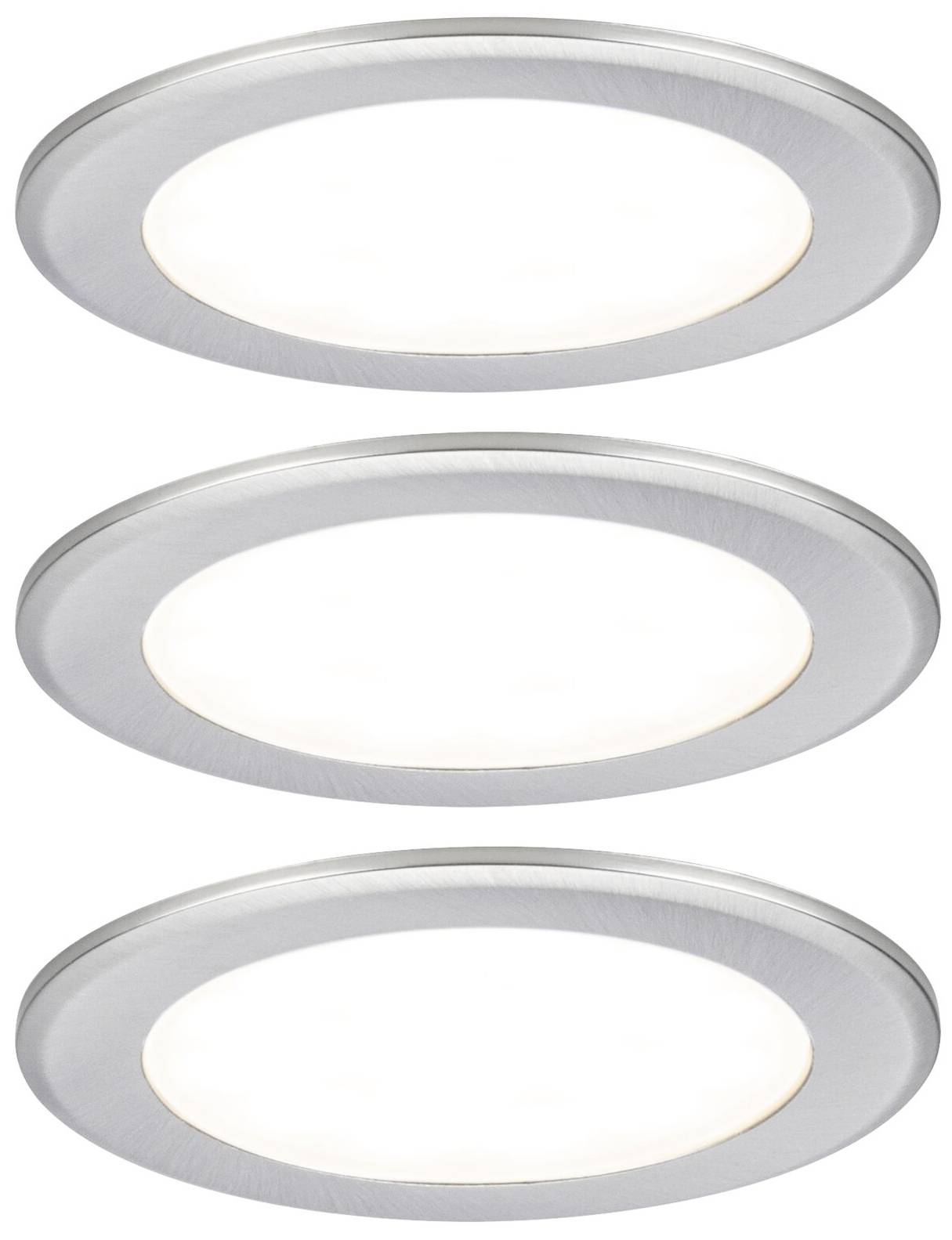Paulmann LED-Schrankleuchte LED 2.5W Warmweiß Eisen (gebürstet)