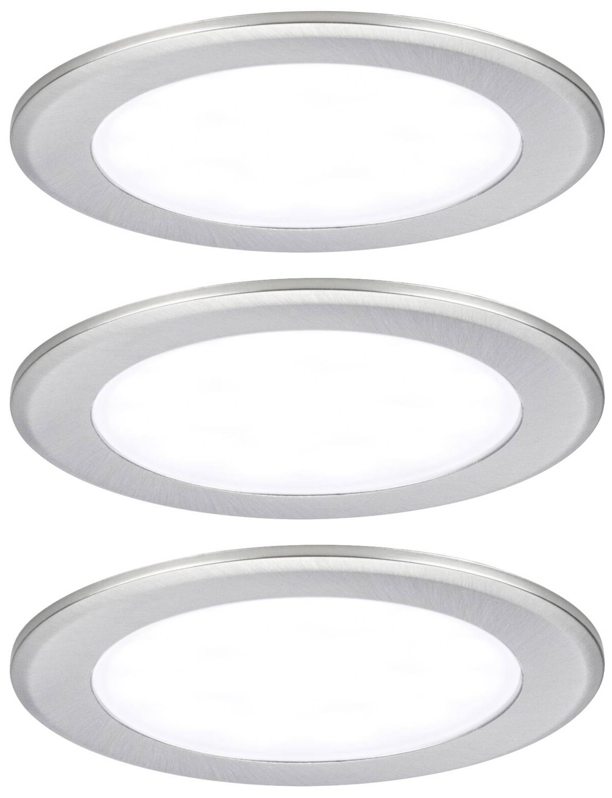 Paulmann LED-Schrankleuchte LED 2.5W Neutralweiß Eisen (gebürstet)