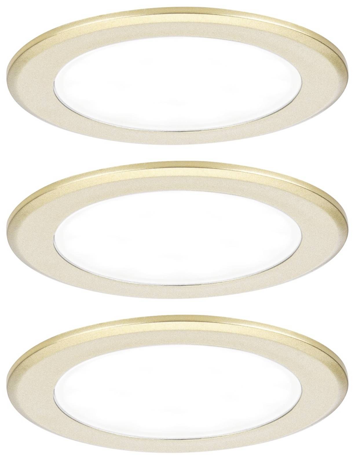 Paulmann LED-Schrankleuchte LED 2.5W Neutralweiß Gold (matt)