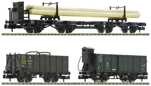 Fleischmann 6660061 N 3er-Set Güterwagen der K.Bay.Sts.B
