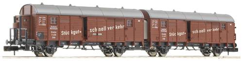 Fleischmann 6660033 N Leig-Wageneinheit 2 der DRG Gedeckter Güterwagen Glleh „Dresden“