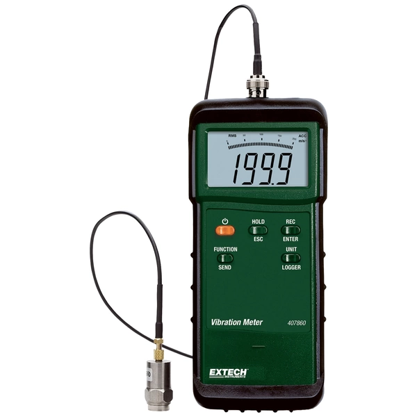 Extech 407860 Hochleistungs-Schwingungsmessgerät ±5% Extech 407860 Hochleistungs-Schwingungsmessgerät ±5%