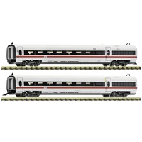 Fleischmann 7760007 N 2er-Set 1: Zwischenwagen ICE-T (BR 411) der DB AG 1./2. Klasse ABpmz 411.1, 2. Klasse Bpmz 411.8 Fleischmann 7760007 N 2er-Set 1: Zwischenwagen ICE-T (BR 411) der DB AG 1./2. Klasse ABpmz 411.1, 2. Klasse Bpmz 411.8