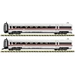 Fleischmann 7760007 N 2er-Set 1: Zwischenwagen ICE-T (BR 411) der DB AG 1./2. Klasse ABpmz 411.1, 2. Klasse Bpmz 411.8 Fleischmann 7760007 N 2er-Set 1: Zwischenwagen ICE-T (BR 411) der DB AG 1./2. Klasse ABpmz 411.1, 2. Klasse Bpmz 411.8
