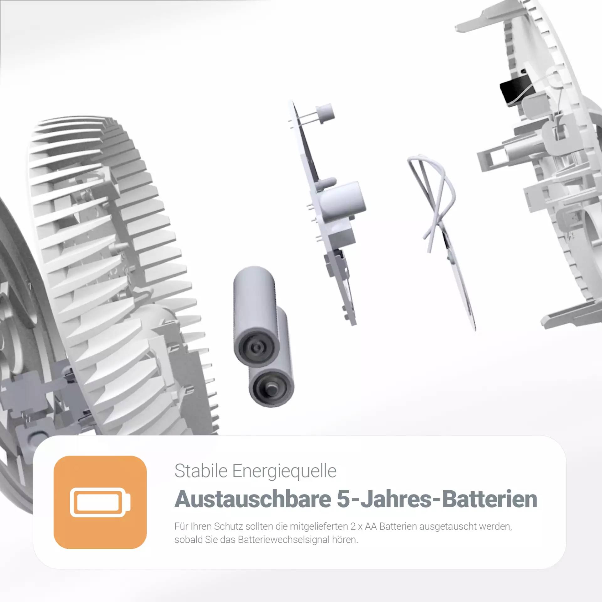 FireAngel FA-6215-INT Hitzemelder batteriebetrieben (Ø x H) 118.1mm x 41.3mm