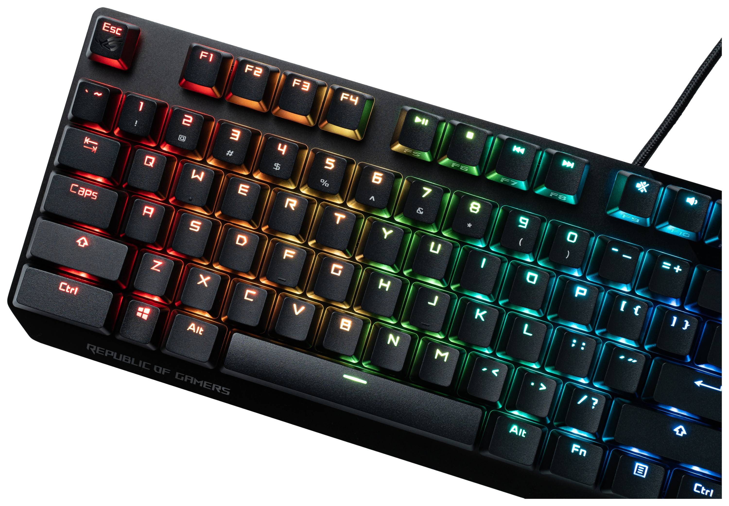 Asus ROG PBT Keycap Set (AC03) Tastenkappen Schwarz