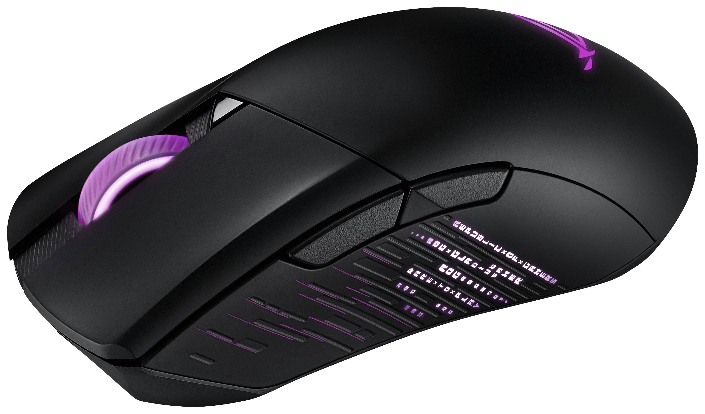 Asus ROG GLADIUS III Gaming-Maus USB Optisch Schwarz 9 Tasten 19000 dpi Ergonomisch, Beleuchtet