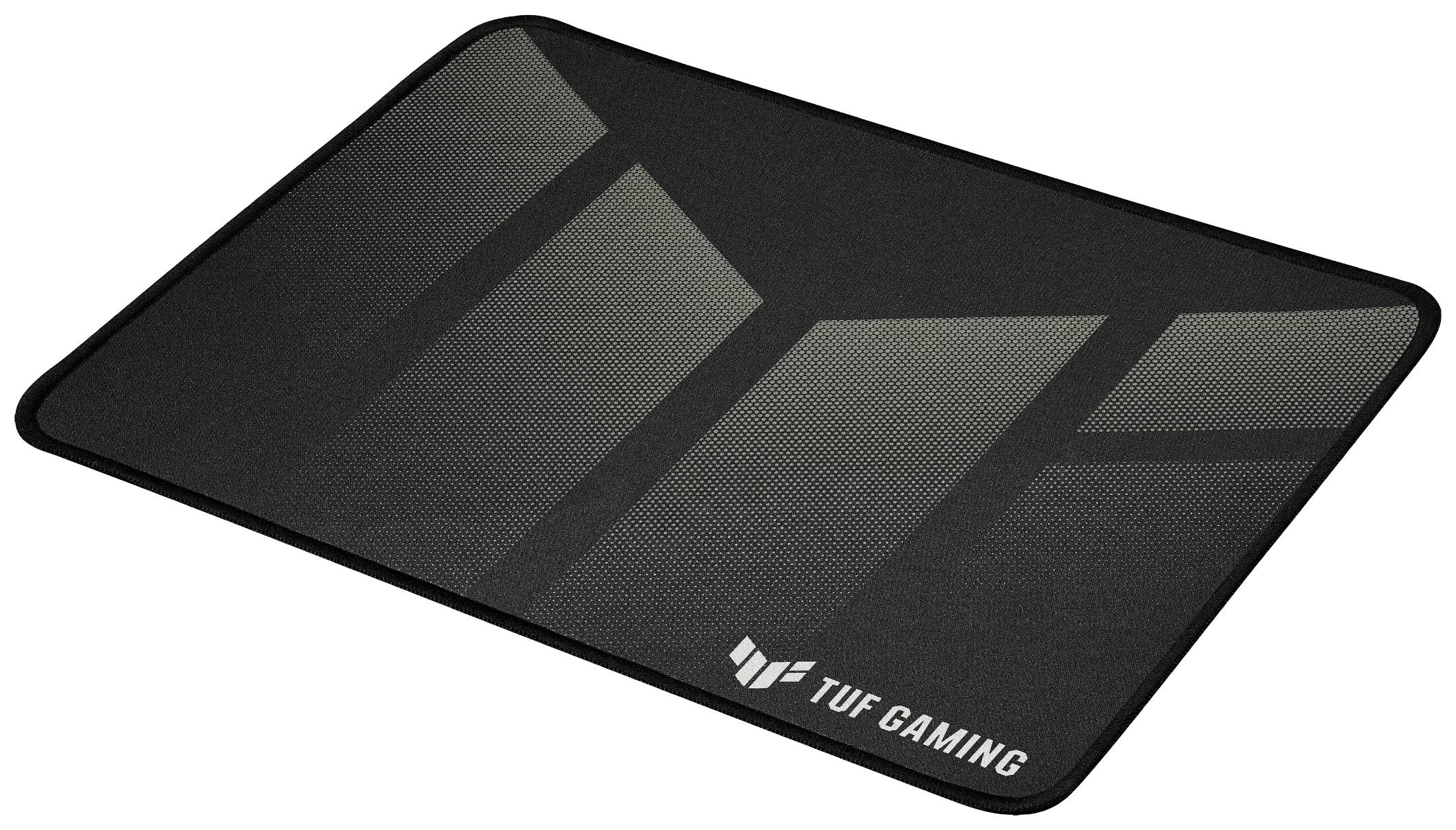 Asus TUF P1 Gaming Gaming-Mauspad Rutschfest, Wasserfest (IPX7) Schwarz, Grau