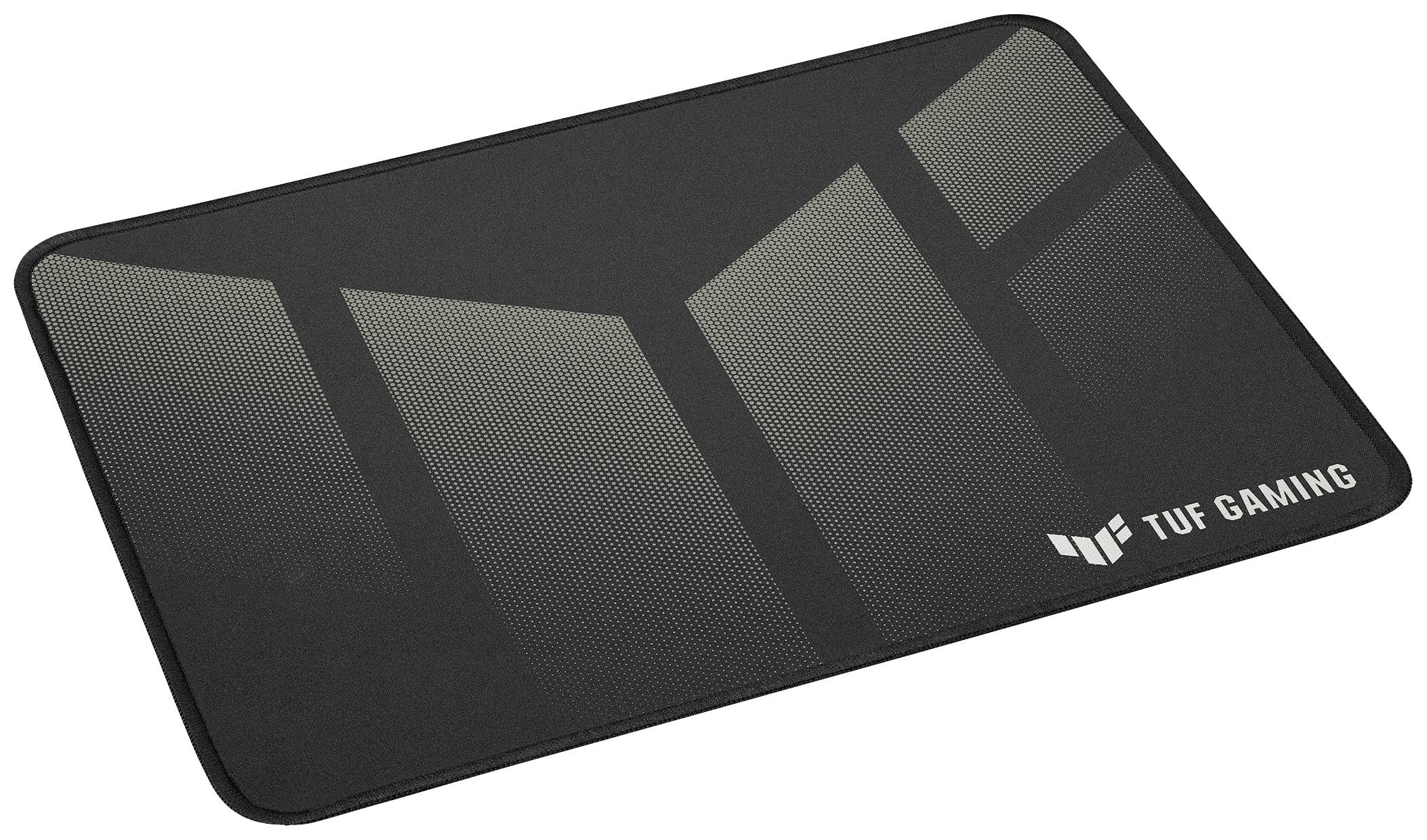 Asus TUF P1 Gaming Gaming-Mauspad Rutschfest, Wasserfest (IPX7) Schwarz, Grau
