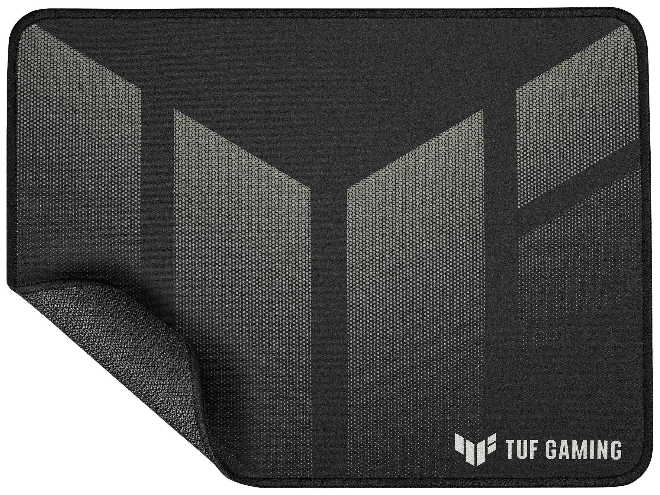 Asus TUF P1 Gaming Gaming-Mauspad Rutschfest, Wasserfest (IPX7) Schwarz, Grau