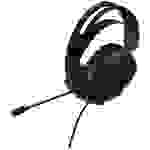 Asus TUF Gaming H1 Gaming Over Ear Kopfhörer kabelgebunden Stereo Schwarz Mikrofon-Stummschaltung, Lautstärkeregelung