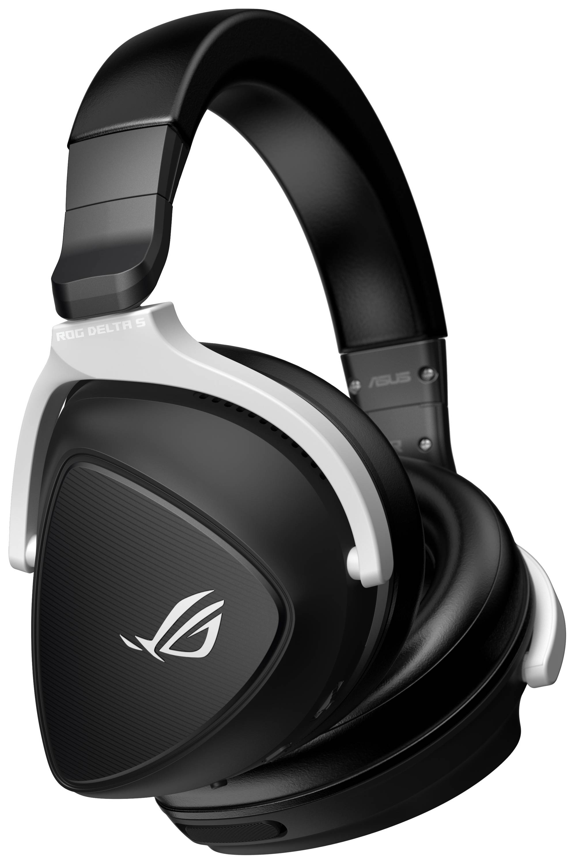 Asus Delta S Wireless Over Ear Headset Bluetooth® 7.1 Surround Schwarz Mikrofon-Rauschunterdrückung, Noise Cancelling Mikrofon-Stummschaltung, Laut