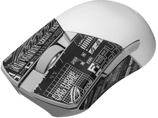 Asus Gladius III Wireless Aimpoint White Gaming-Maus Funk, Bluetooth®, USB Optisch Weiß 6 Tasten 36000 dpi Beleuchtet
