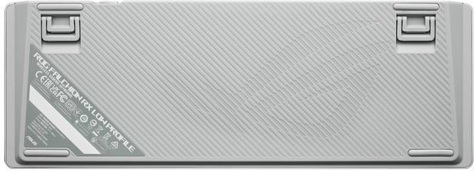 Asus ROG Falchion RX Low Profile USB, Funk, Bluetooth® Gaming-Tastatur Deutsch, QWERTZ Weiß Switch: Red, Beleuchtet